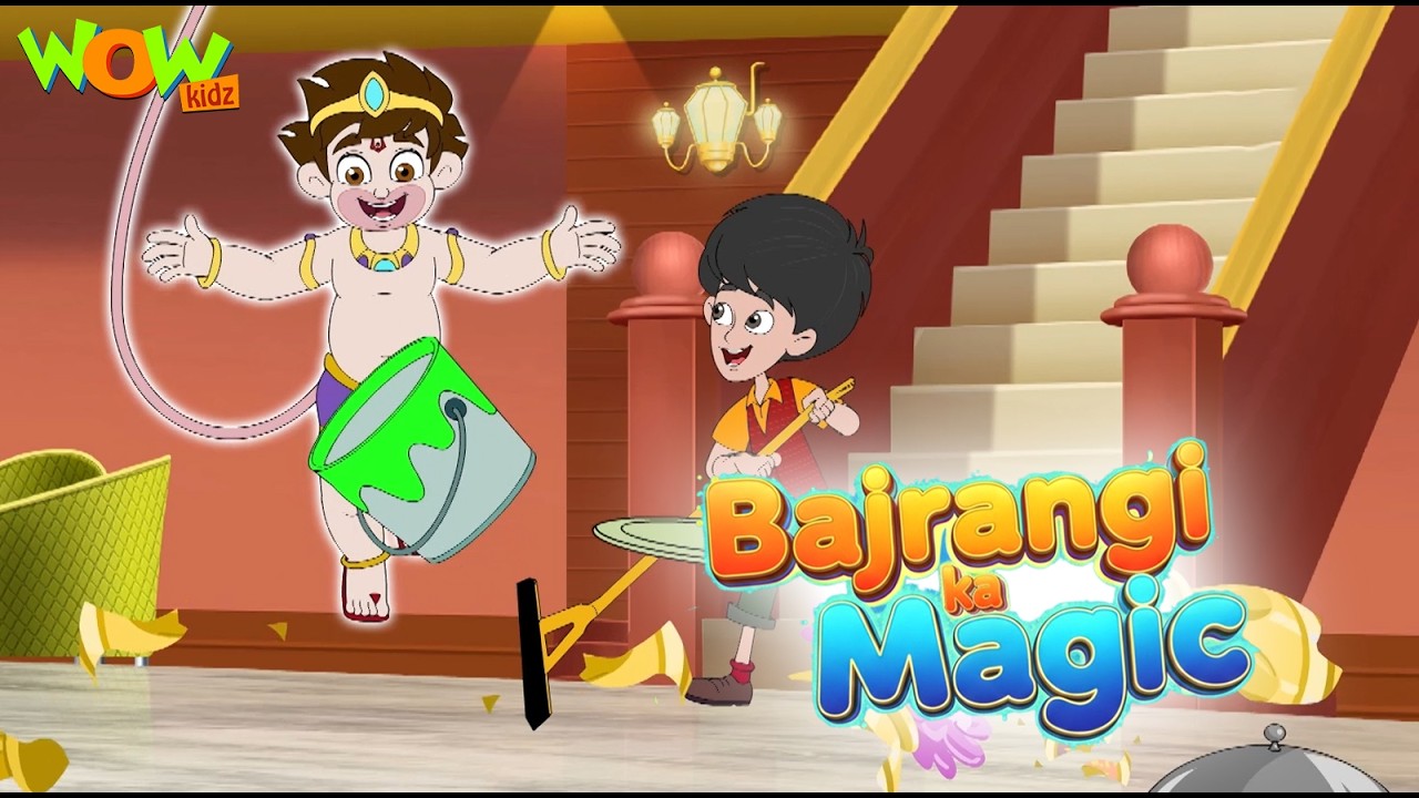 Selfie with Bajrangi : Bajrangi Ka Jadui Dhamaka | Compilation | Animation kids #Selfie
