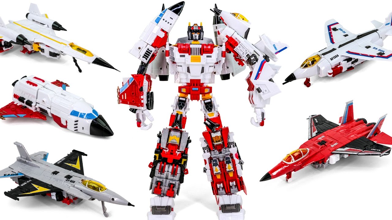 Transformers Aerialbots Superion TFC KO Oversized Uranos Combiner Robots AirFighter Toys