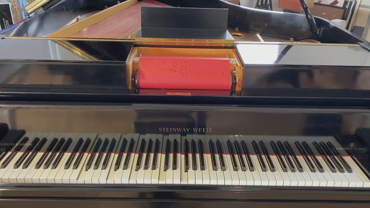 Steinway-Welte Grand Piano playing Welte Roll 373