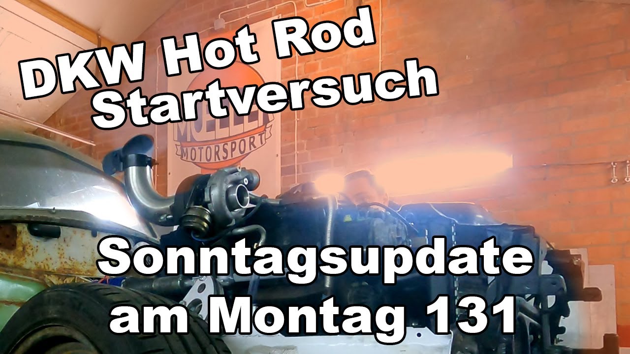 DKW Hot Rod - Startversuch - Suam 131