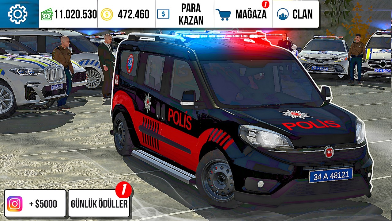 POLİS KLANI İNCELEDİM 👮😱! | Car Parking Multiplayer