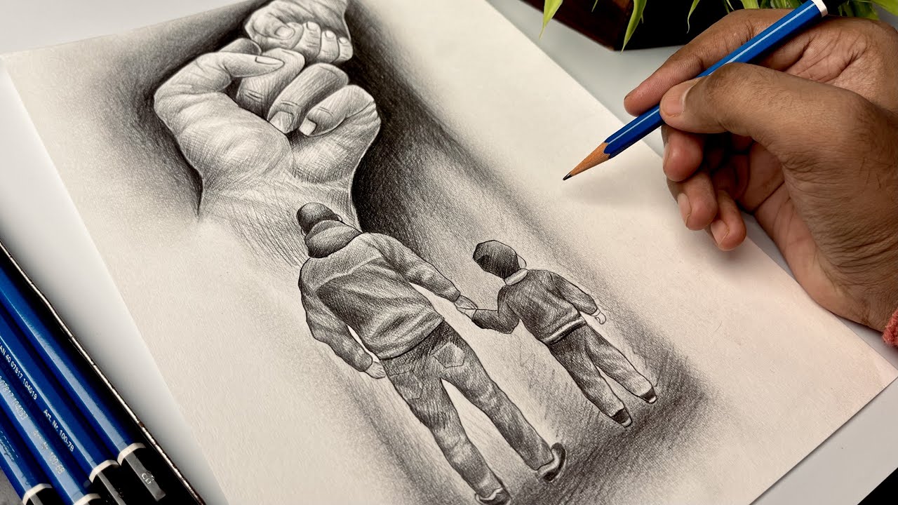 Draw with me,  Father’s Day drawing