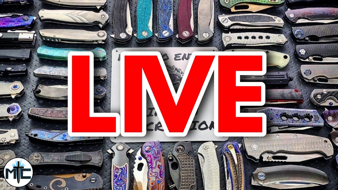 MYSTERY KNIFE GIVEAWAY LIVE! BONUS NIGHT! 2 WINNERS + KNIVES & KNONSENSE