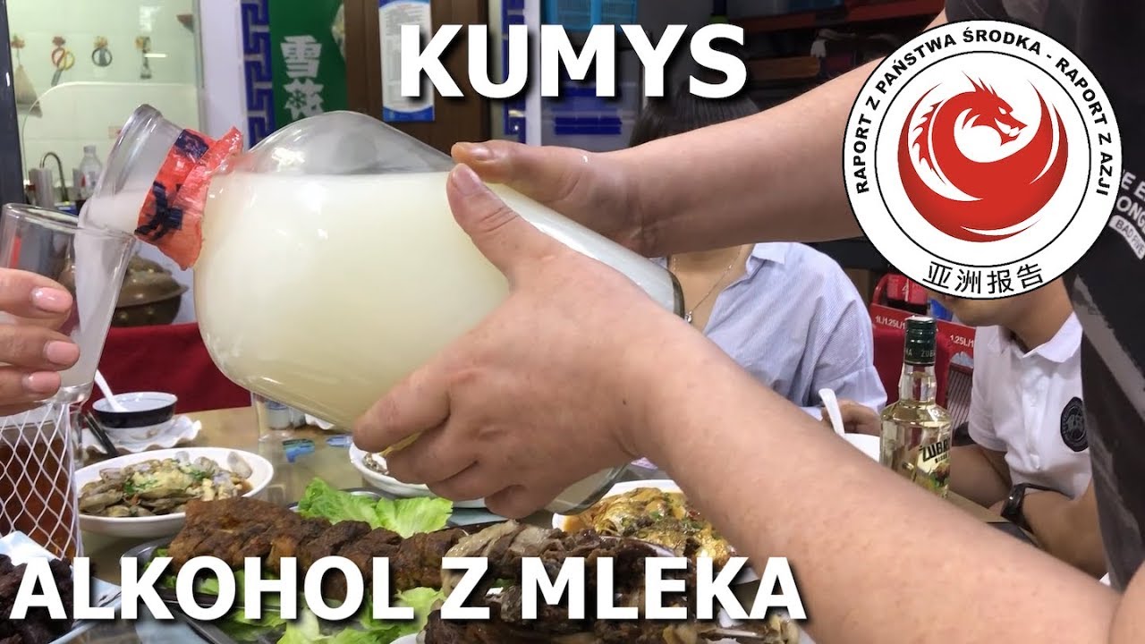 Kumys, alkohol z kobylego mleka - Chiny #320