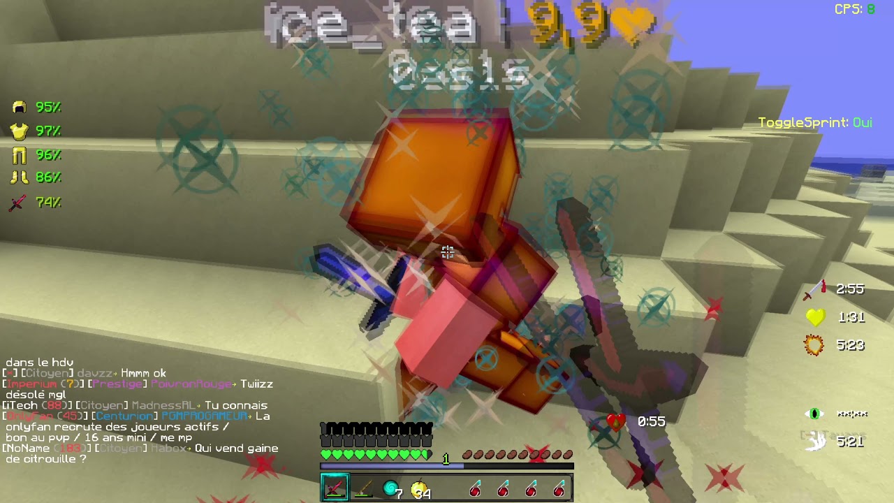 [MENORIA #1] PVP, MASSE KILL (P4...) A L'OUVERTURE DE MENORIA + MES RICHESSES (24H)