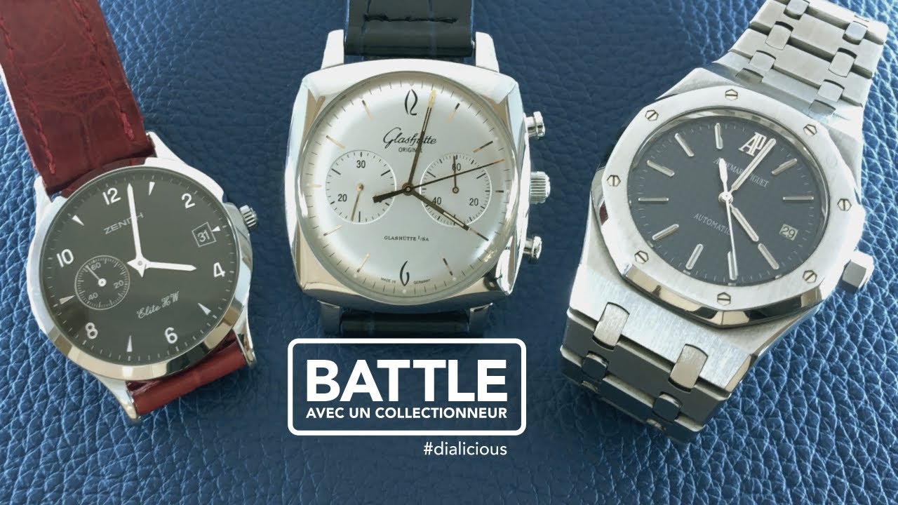 🔥 AUDEMARS PIGUET ROYAL OAK, ZENITH ELITE, GLASHÜTTE SENATOR SIXTIES | BATTLE AVEC UN COLLECTIONNEUR