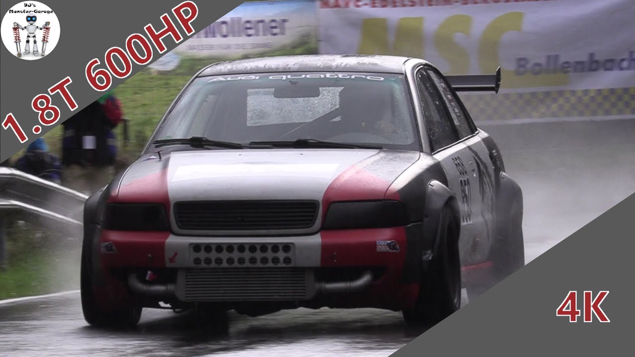 600HP Audi A4 Quattro 1.8T Sound and Acceleration *Monkey Motion*