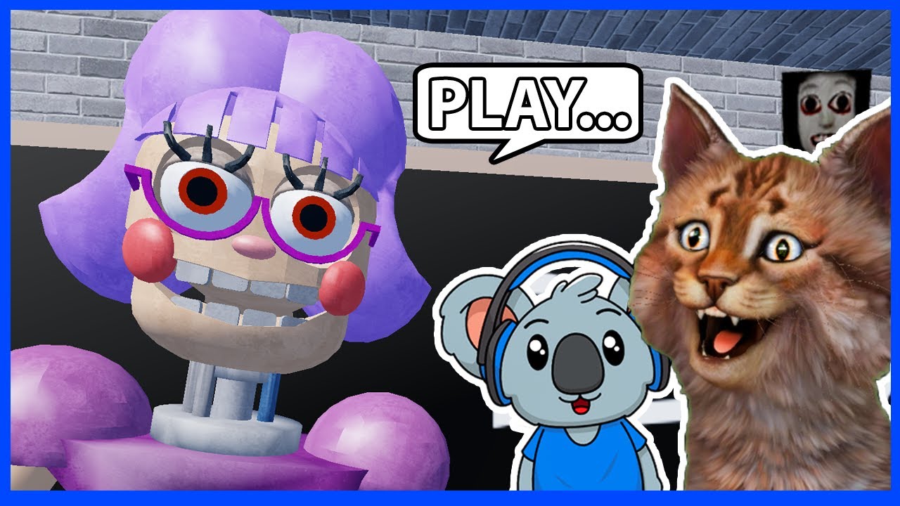 Roblox: побег из тюрьмы Мисс Ани-Трон с помощью GravyCatMan