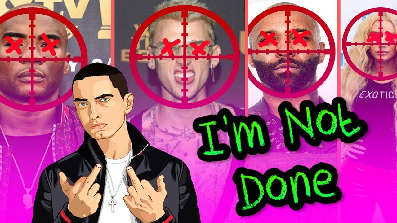 Denace - I'm Not Done (EMINEM MGK Diss Response) Ft. Dispencery7