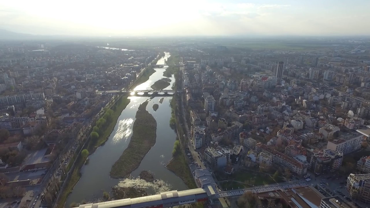 Maritsa River in HD Video By GoMyDrone