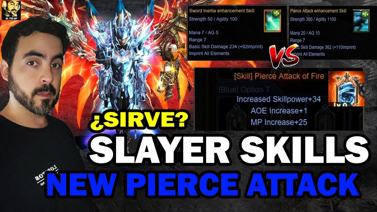 SKILL NUEVO SLAYER PIERCE ATTACK OF FIRE "ANALISIS"😱l  Muonline S19.1.3