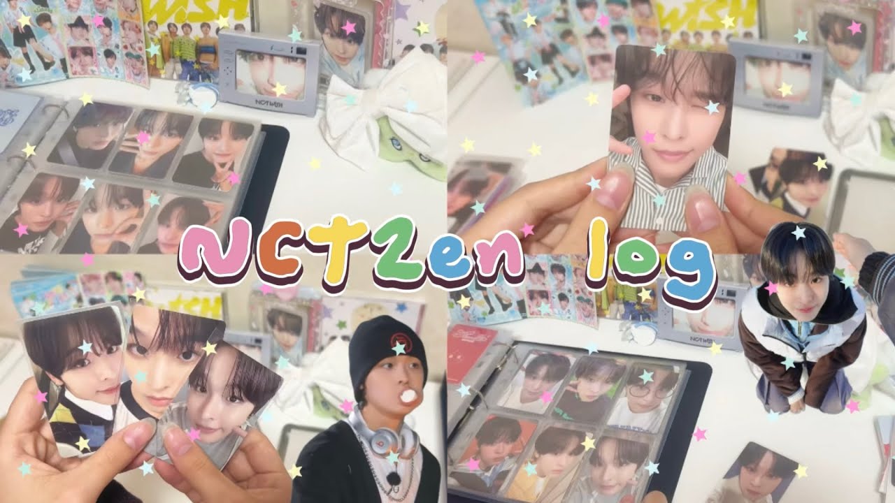 【시즈니 브이로그】NCT WISHトレカ 収納 開封 シズニ photocardcollection 리쿠 포카 수납 소개 vlog 시즈니 【엔시티 위시/NCTzen log/위시즈니 로그】
