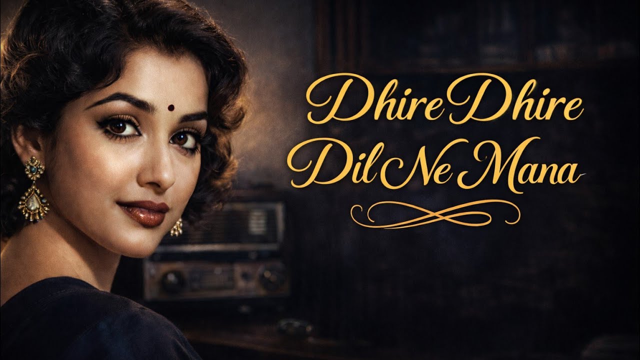 Dhire Dhire Dil Ne Mana  || Bollywood Style Romantic vibe soulful new version - 2026