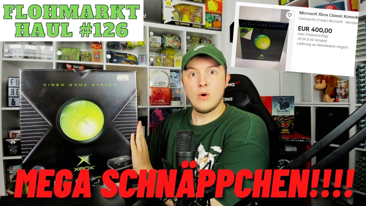 MEGA SCHNÄPPCHEN 400€ für eine KONSOLE?! - Flohmarkt & Trödelmarkt PICKUPS