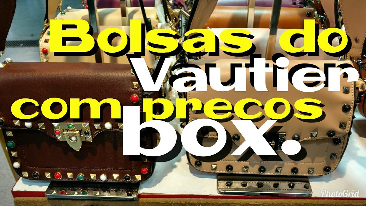 &Uacute;ltimas  tend&ecirc;ncias  de bolsas do shopping Vautier.