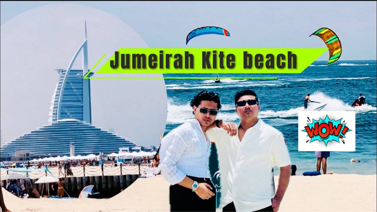 Dubai kite beach Jumeira da koiba chatluba  vlog no #39 #dubai #dubaivlog #manipurivlog
