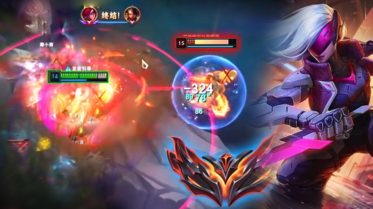 Rank 1 Katarina : DEVASTATING Super Server HighElo - Engsub