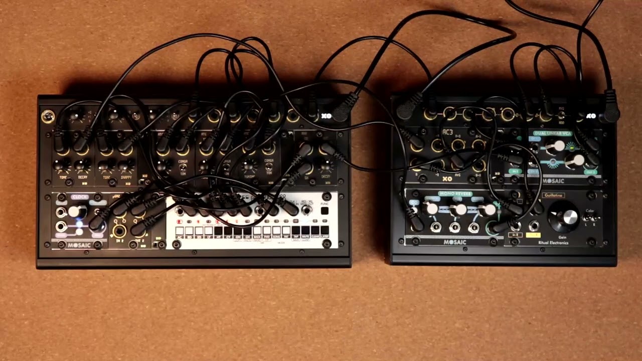 AXX series - 1U 6HP Eurorack analog drums - crowdfunding campaign video 2/2