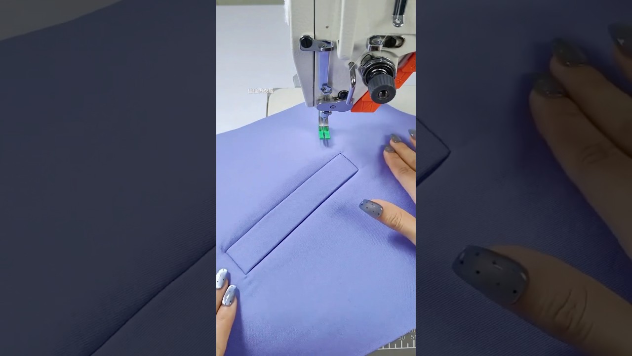 Yan fleto cep dikimi | Side fleto pocket sewing #sewing #fashion #design #keşfet #gerber #trending