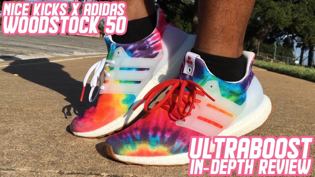 NICE KICKS x WOODSTOCK 50 x ADIDAS ULTRABOOST REVIEW!