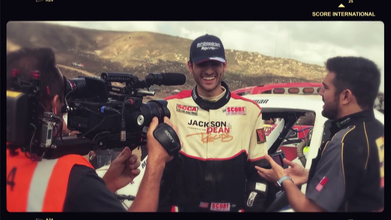 A glimpse of Matteo Bocelli's SCORE INTERNATIONAL 2017 TIJUANA DESERT CHALLENGE participation