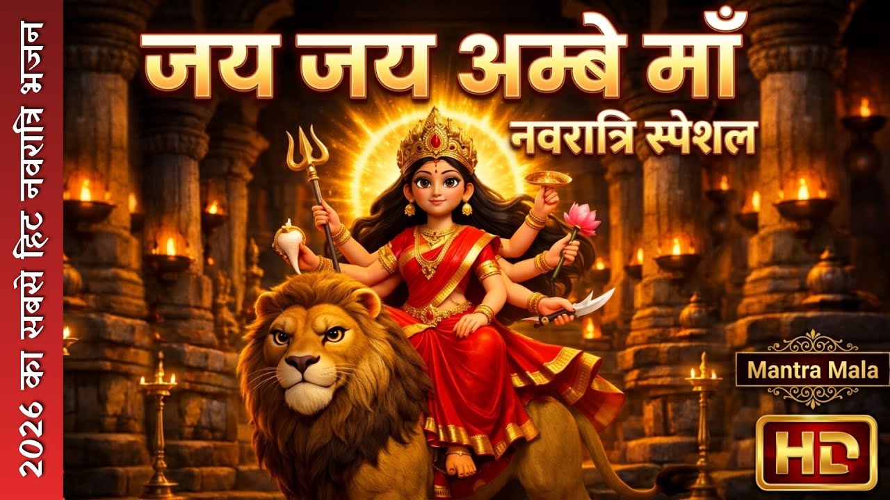 🔴इस भजन को सुनते ही माँ दुर्गा की कृपा बरसेगी ❤️ | Jai Jai Ambe Maa 🔥 2026 Navratri Special Bhajan
