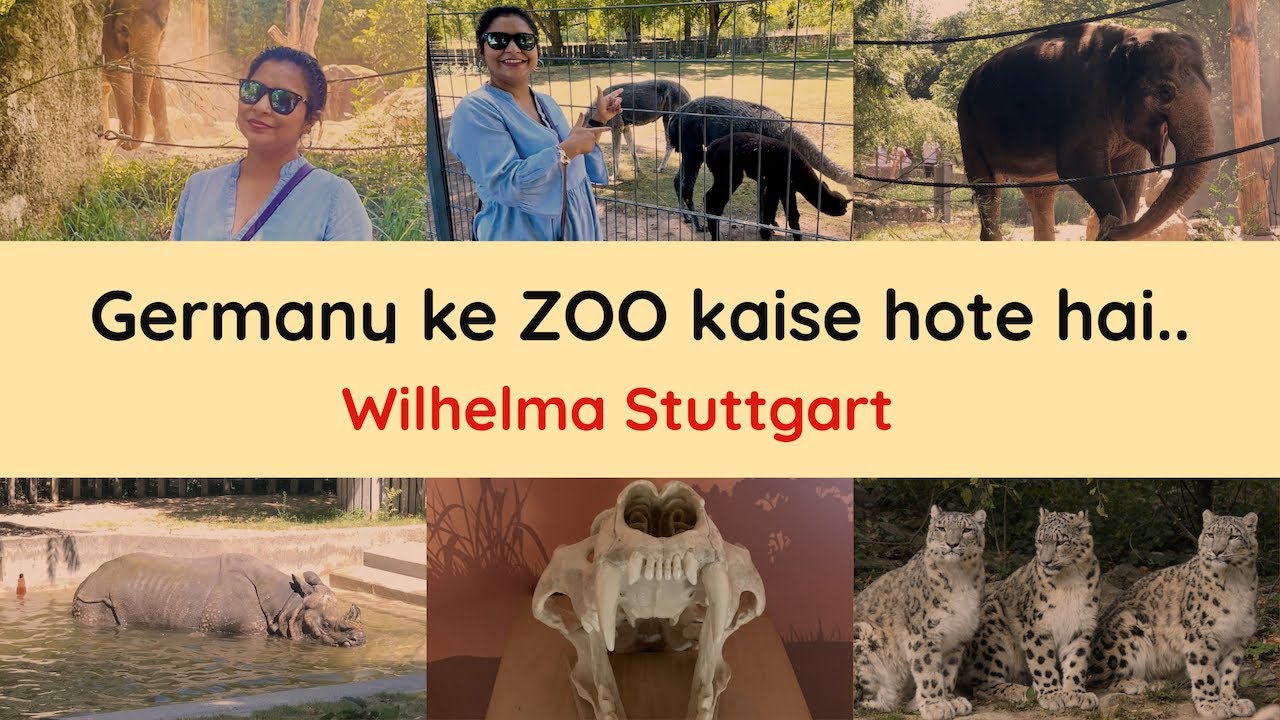 Germany ZOO Walking Tour | Wilhelma Stuttgart