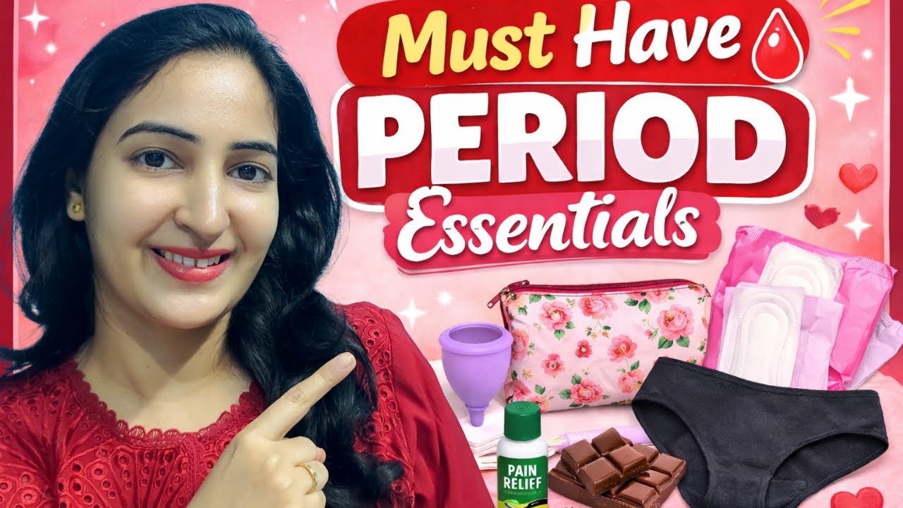 Must Have Products for Your Periods🩸| Period Essentials Every Girl/Woman Should Know 💖