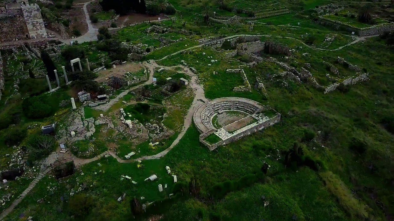 Lebanon   Qadisha Valley   the most beautiful place in the world 4K drone footage