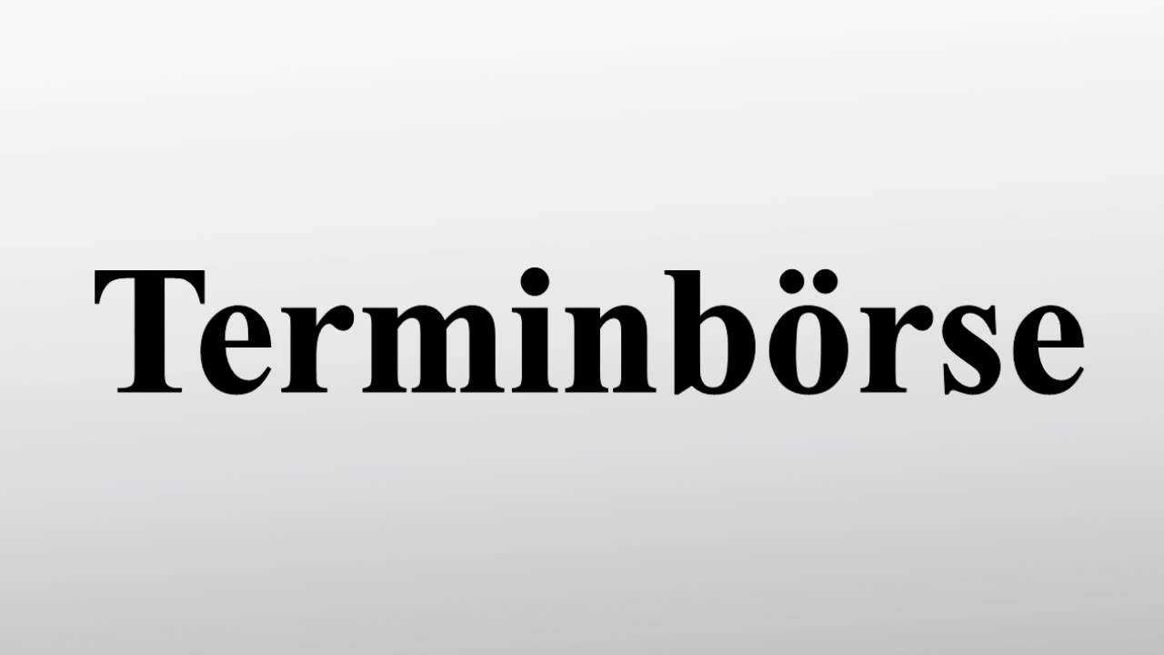 Terminb&ouml;rse
