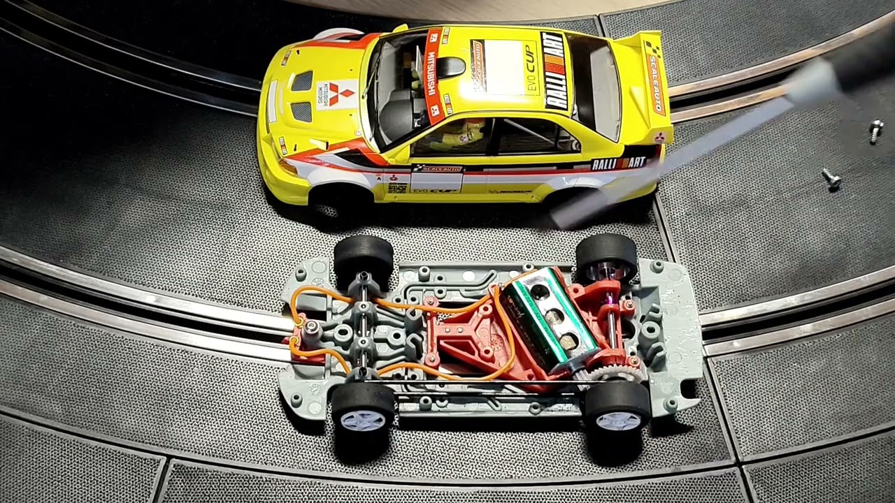593 Mitsubishi EVO 6 Cup de Scaleauto de serie