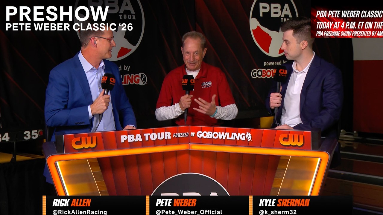 PBA Pete Weber Classic 2026 Preshow | The CW
