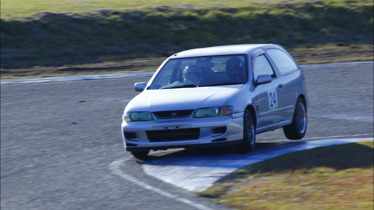 2025/11/19 日産 パルサーセリエVZ-R 茂原ツインサーキット 横置きSR走行会 午後ラスト走行