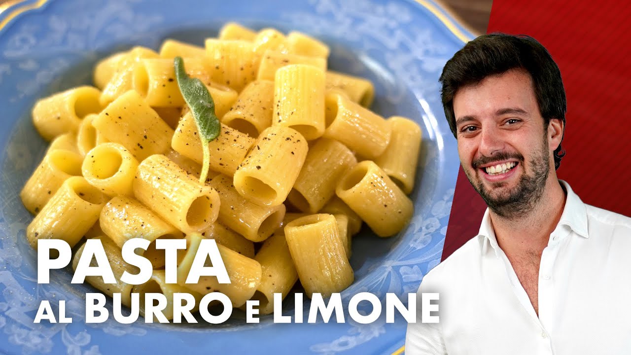 Pasta al burro e limone: una delizia con Chef Cristiano Tomei!