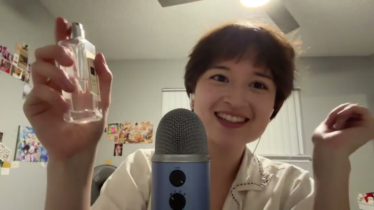 Doing your makeup ASMR (after the divorce) +mouth sounds