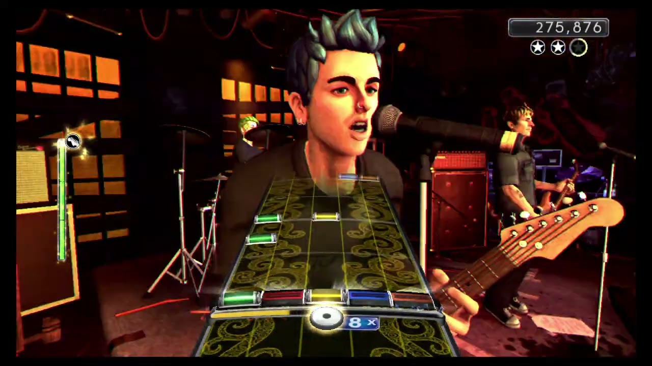 Dookie Album Challenge (hard difficulty) [guitar] Green Day Rock Band 
