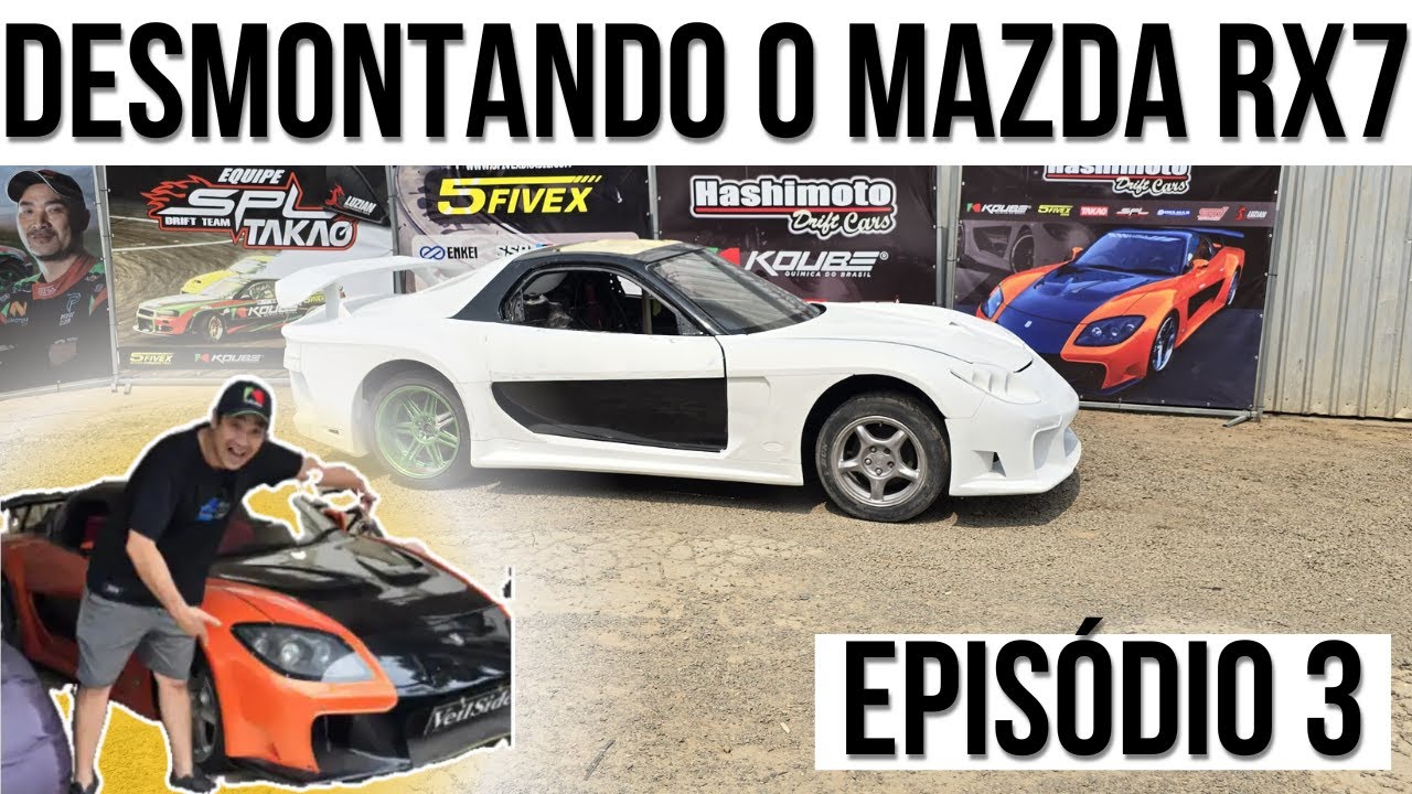 Construindo o MAZDA RX7 DO FILME VELOZES E FURIOSOS ! RX7 do HAN!  EPISODIO 1