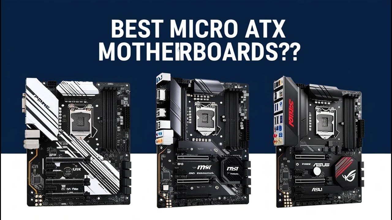 TOP 5 Best Micro ATX Motherboards For 2025!