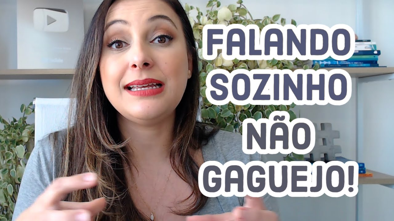 Quando falo sozinho não gaguejo, mas gaguejo falando com outras pessoas. Por quê isso acontece?