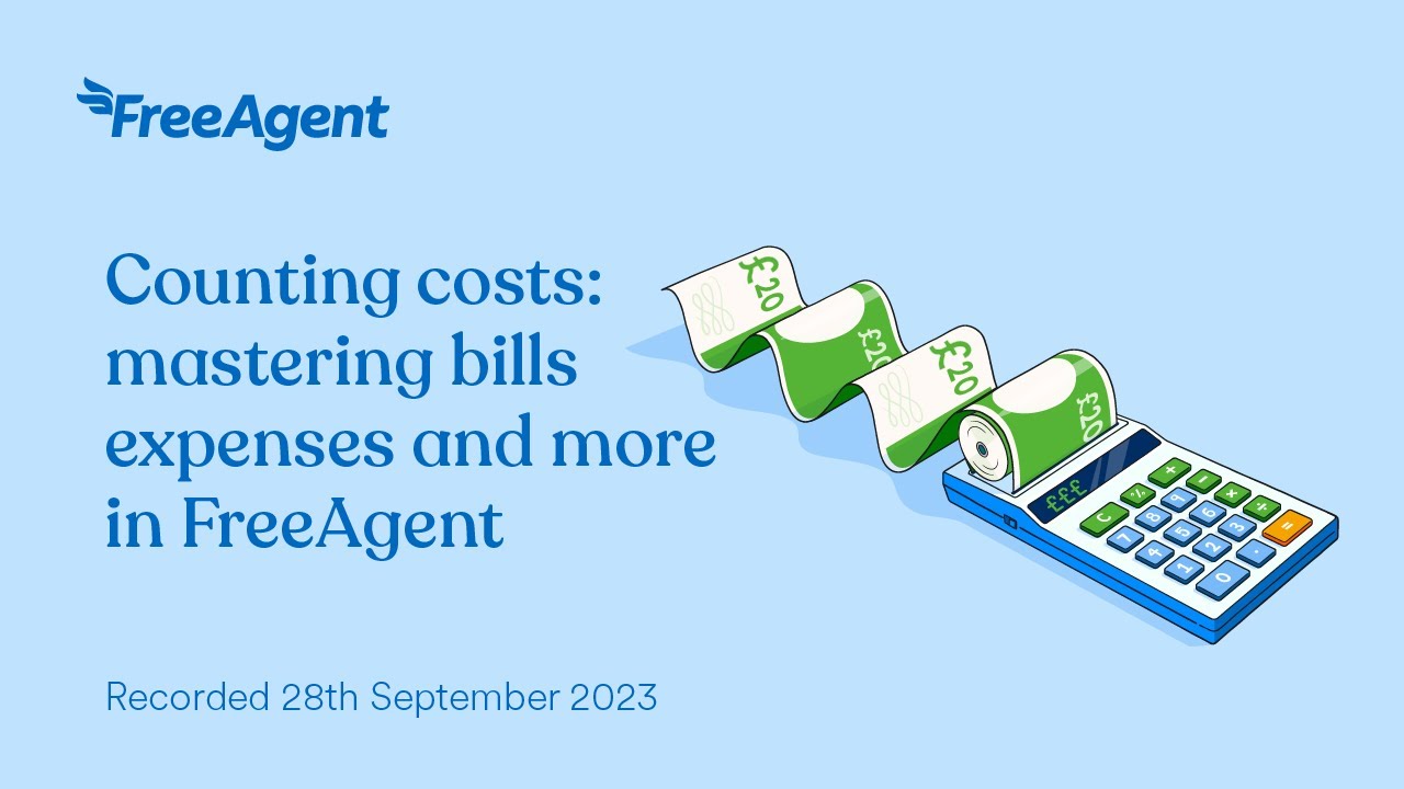Counting costs: mastering bills expenses and more in FreeAgent