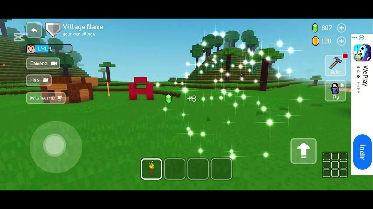 Temudan aldığım minecraft (Blok Craft)