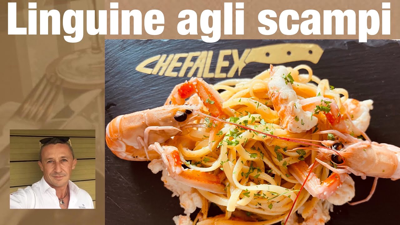 Come fare le linguine agli scampi .. non fare questi errori