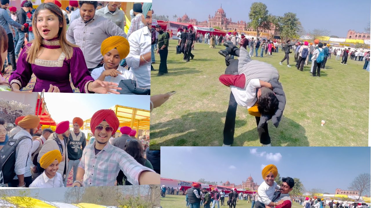 hass hass hojo ge kamle 😂😂  book fair 2024 / khalsa colg / first volg