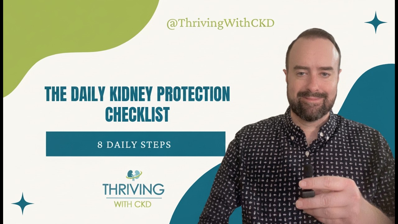 The Daily Kidney Protection Checklist: 8 Daily Steps to Better Kidney Health