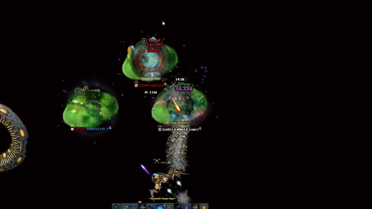 Darkorbit TR 1-5 CSRT-GALA-İNFZ WS ÇÖPLER-ORDUSUNA Hijyen Operasyonu (pars,vale)