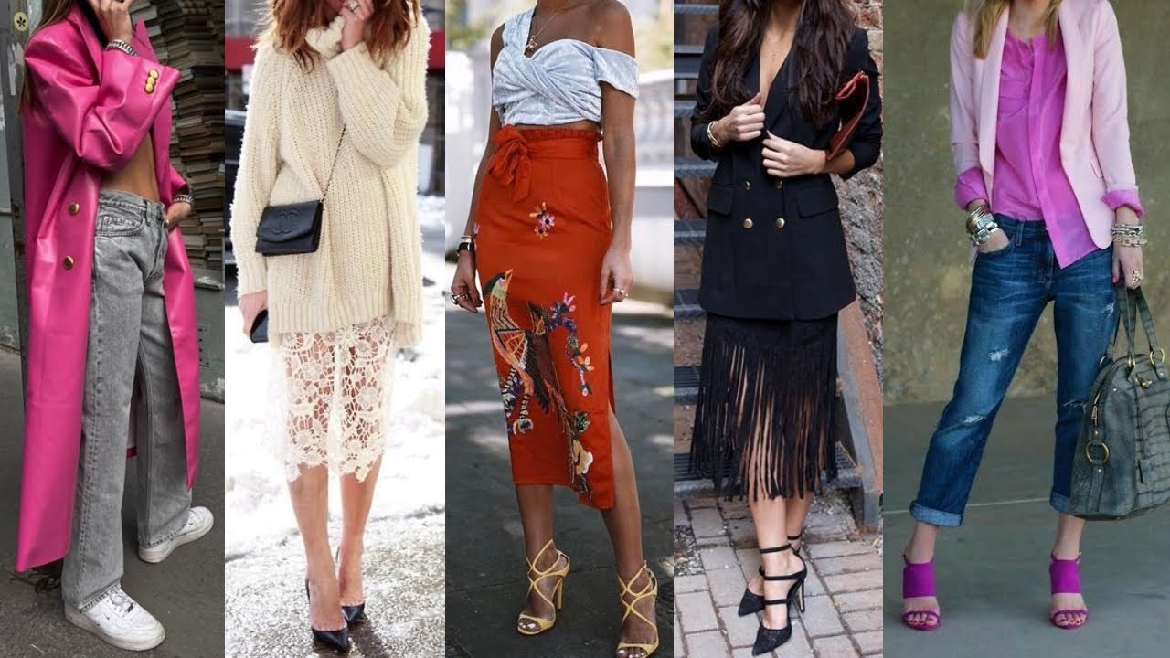 Tendencias MODA2023 MUJER CONJUNTOS de ROPA de MODA 2023 ELEGANTES FINOS y FEMENINOS