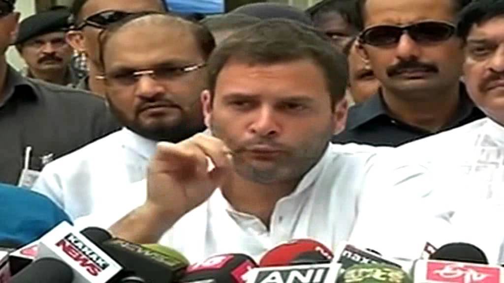 Congress VP Rahul Gandhi visits Cuttack hospital where several infants died