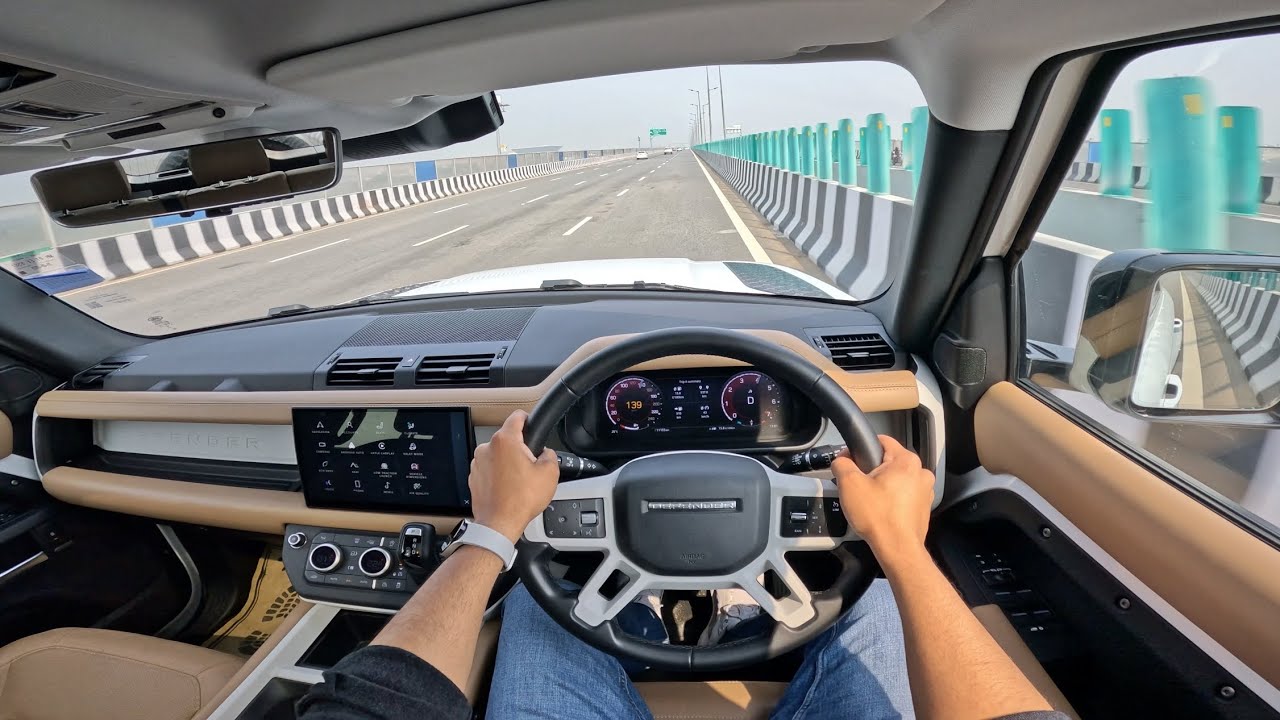 Land Rover Defender 110 - 5L V8 Drive: Performance, Mileage Test, Comfort & On Road Price ?