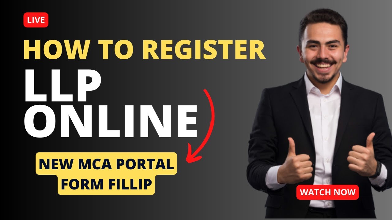 LLP Registration Online | Register a Startup | Register a Business | FILLIP Name Approval 2023 LIVE