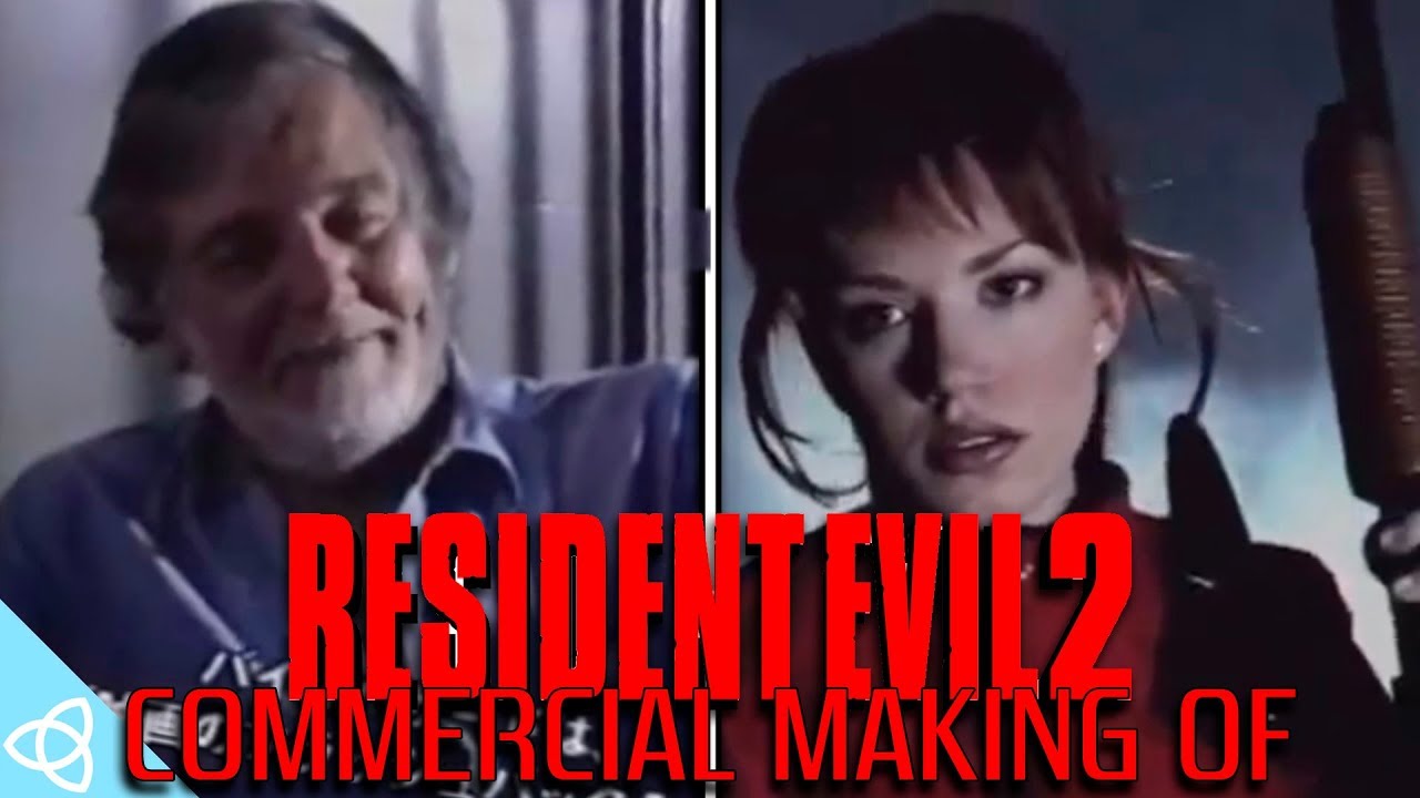 Behind the Scenes - Resident Evil 2 George A. Romero Commercials [Making of]